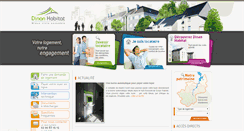 Desktop Screenshot of dinan-habitat.fr